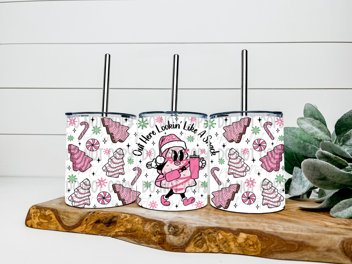 Out Here Lookin’ Like A Snack - 12oz Low Ball Tumbler