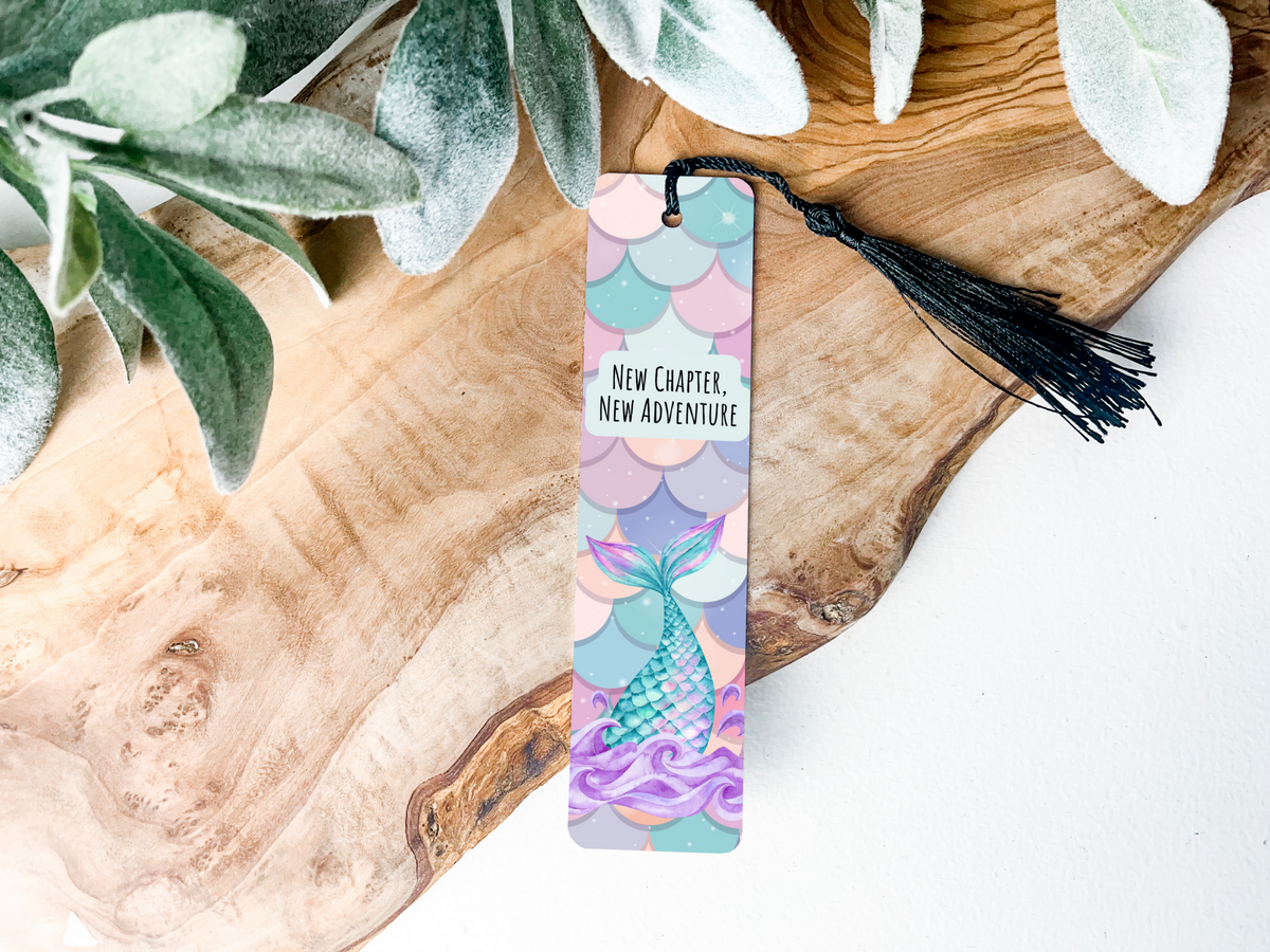 New Chapter New Adventure Mermaid Bookmark