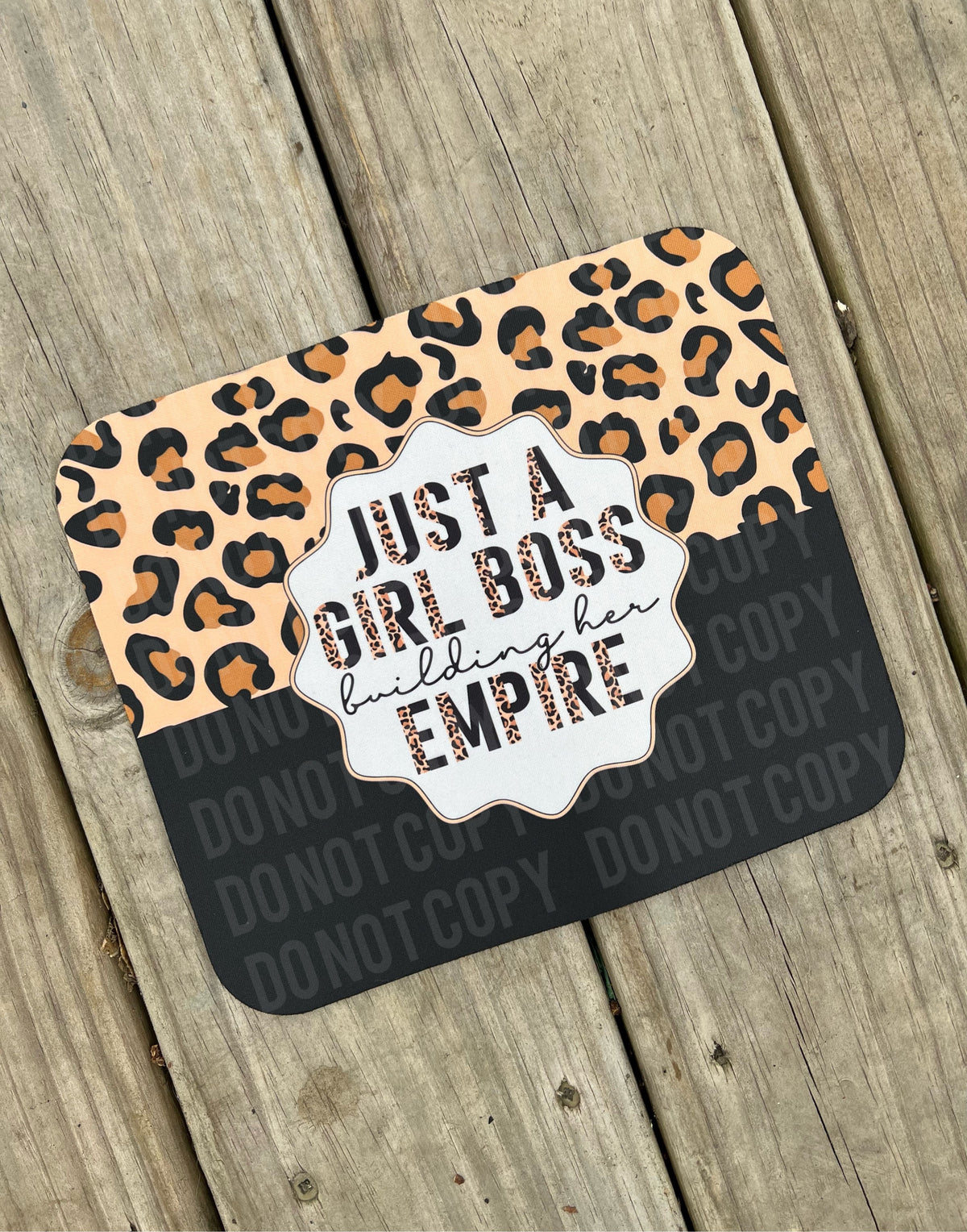 Just a Girl Boss Mouse Pad