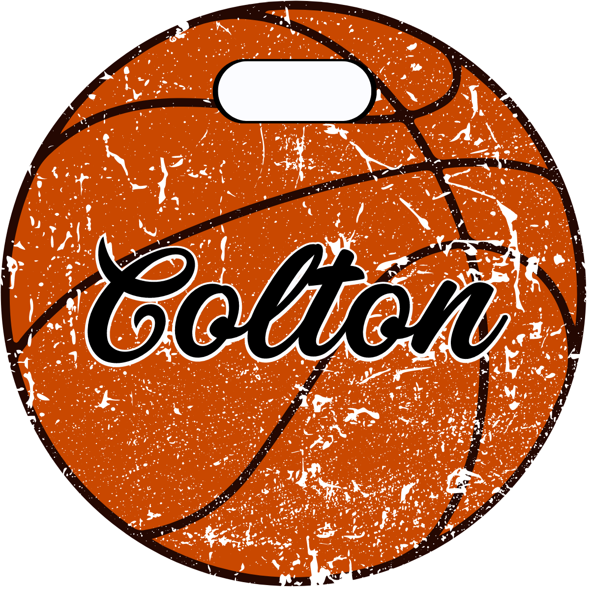 Basketball Bag Tag - Customizable