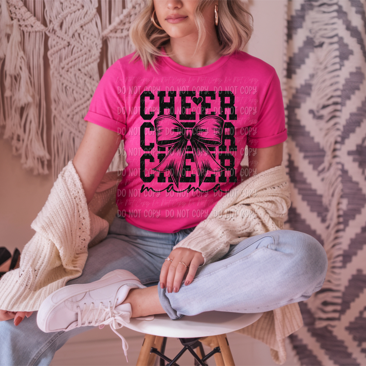 Cheer Cheer Cheer Mom || Tee