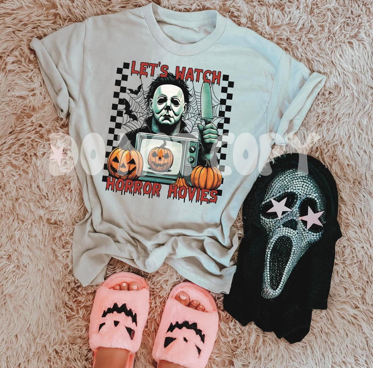 Let’s Watch Horror Movies - Michael - Tee