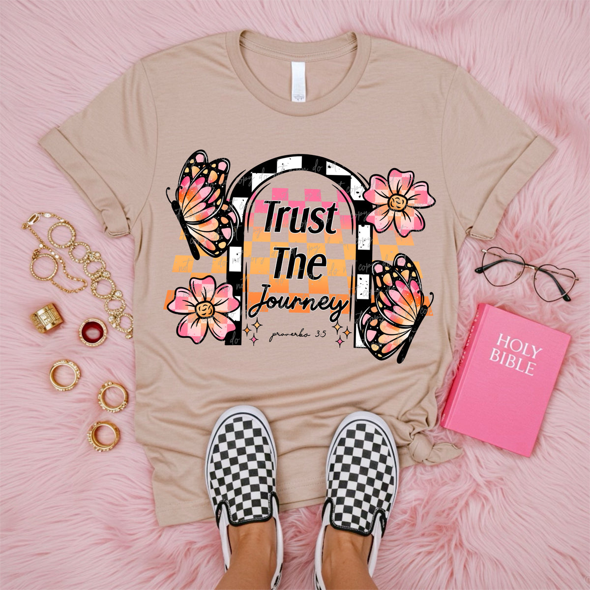 Trust The Journey || Proverbs 3:5 || Tee