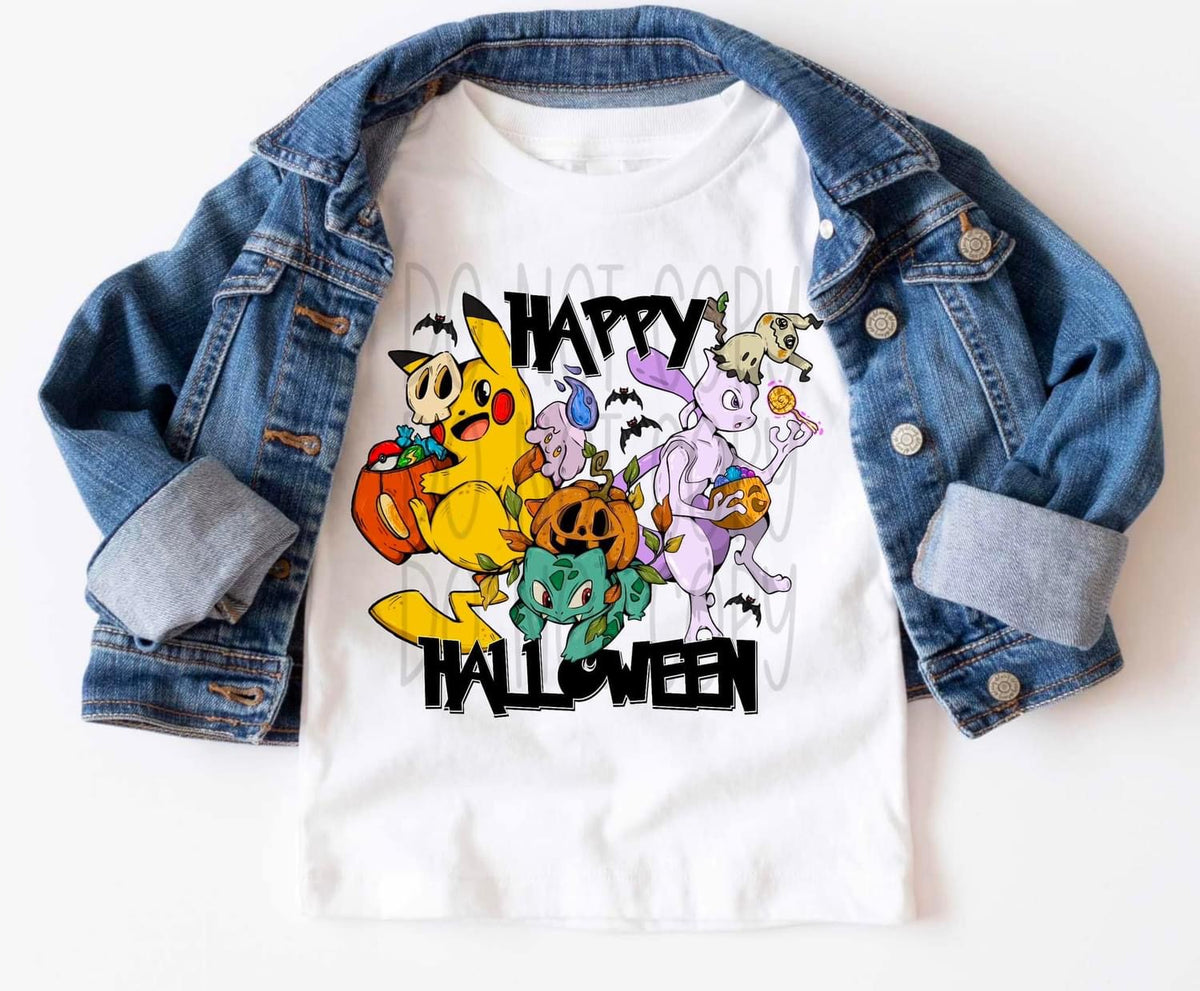 Pokemon Happy Halloween - Toddler & Youth - Tee