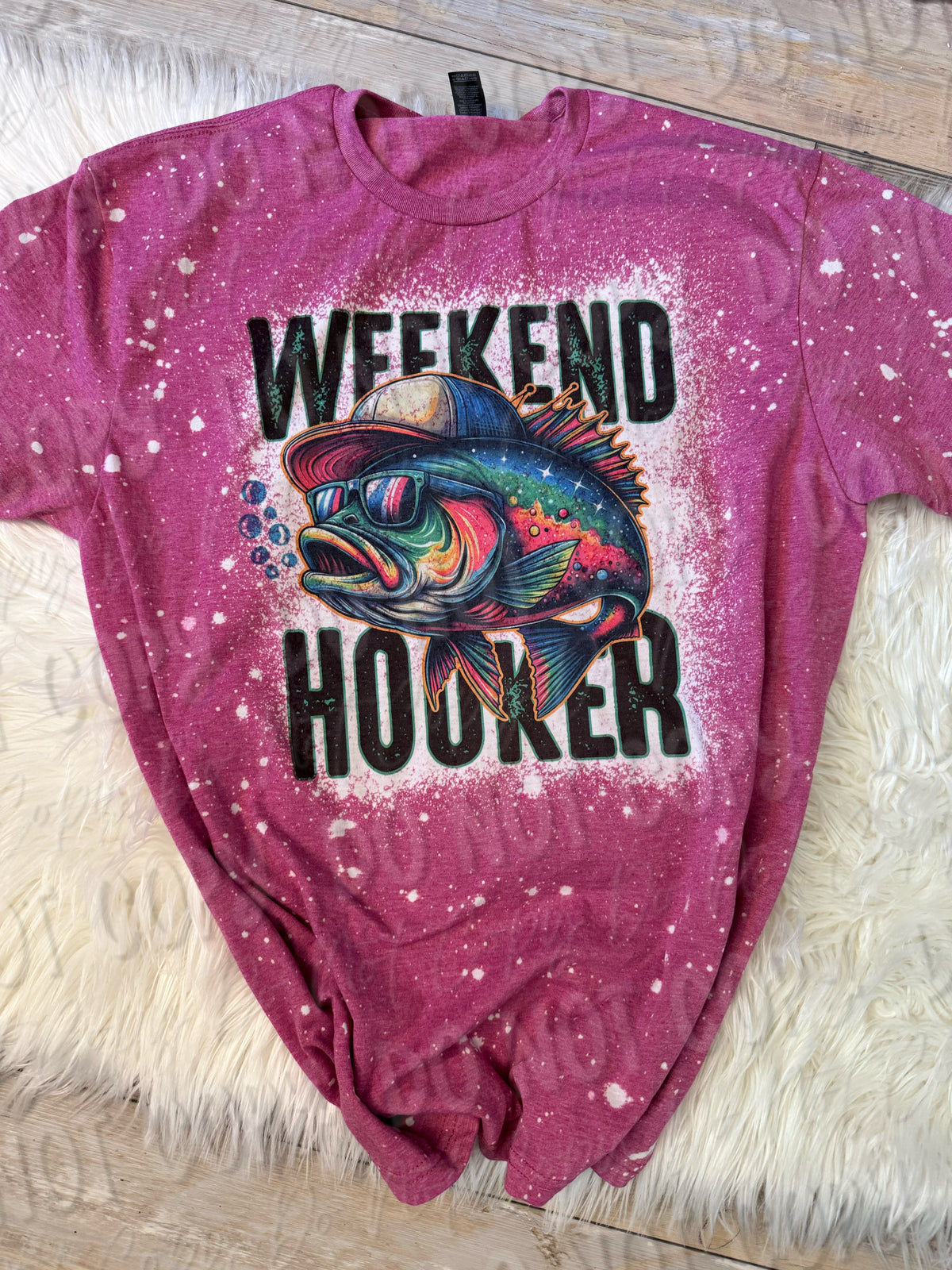 Weekend Hooker Bleached Tee