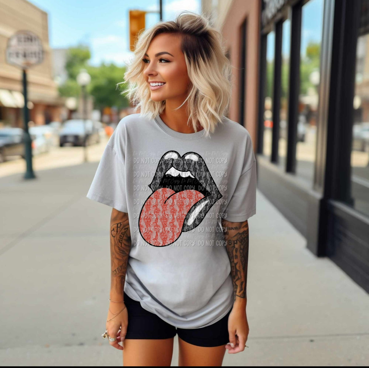 Rock N Roll Lace || Tee