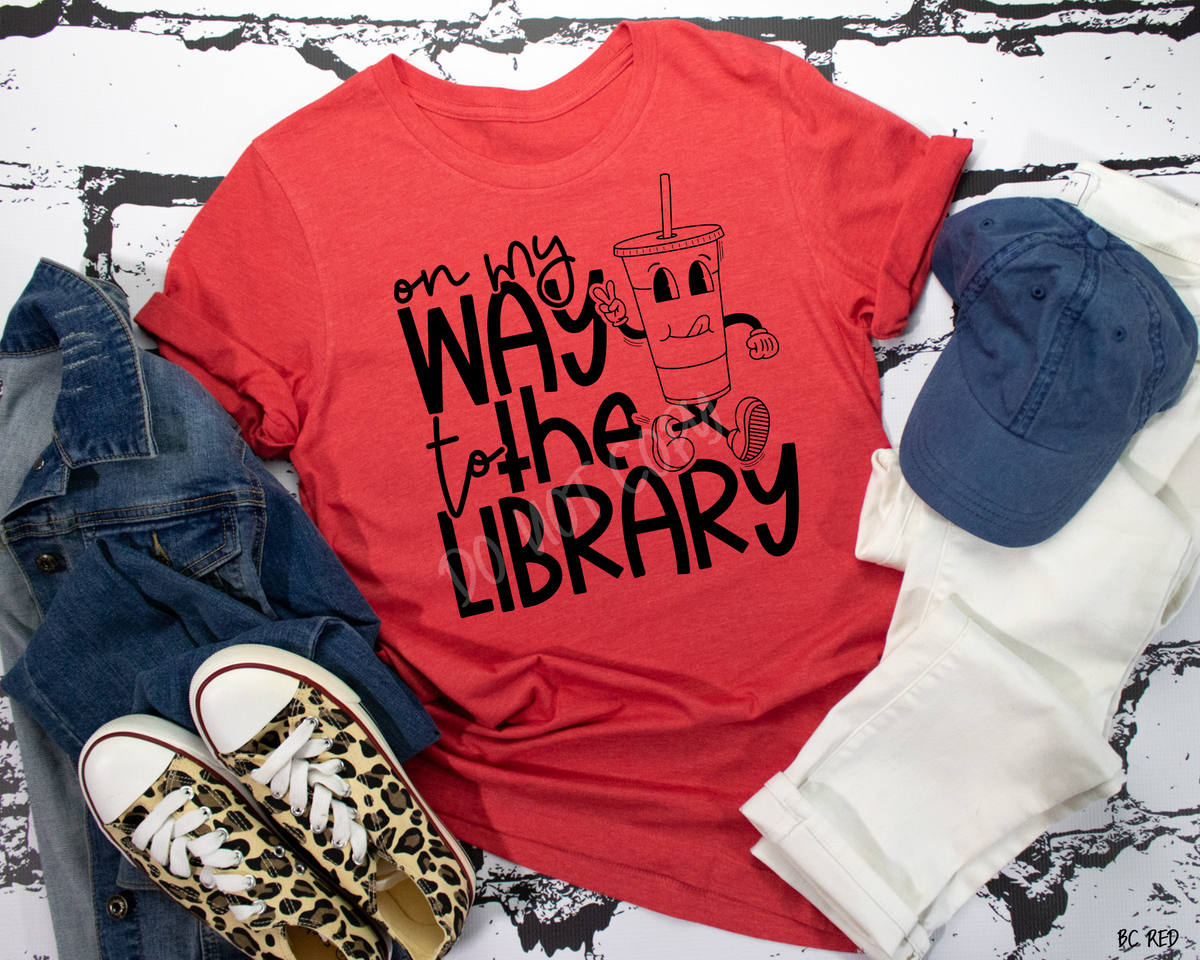 On My Way To The Library