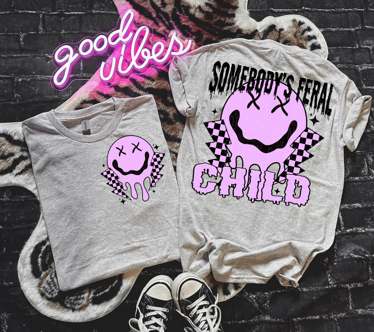 Somebody’s Feral Child Purple - Toddler & Youth - Tee