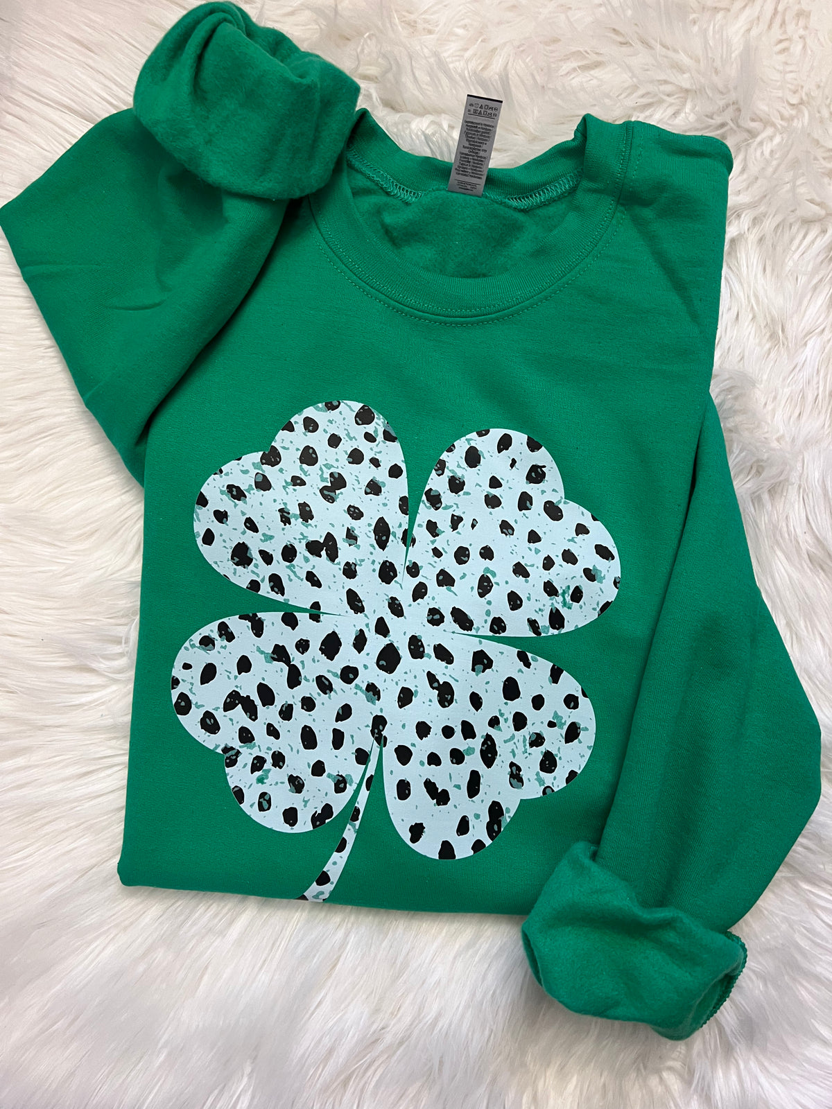 Grunge Shamrock - Sweatshirt