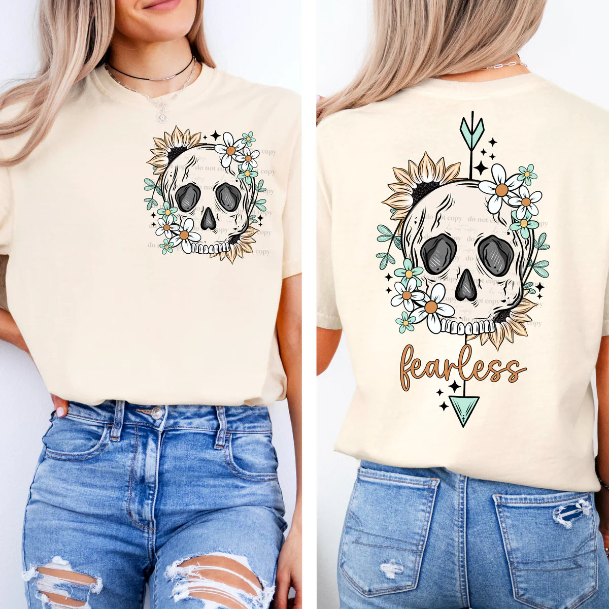 Fearless Skull - Tee