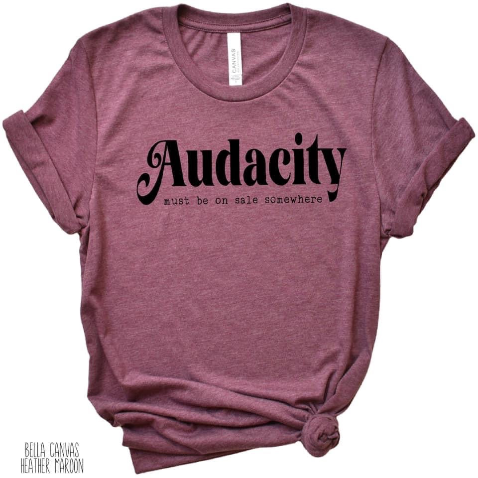 Audacity Must Be On Sale Somewhere