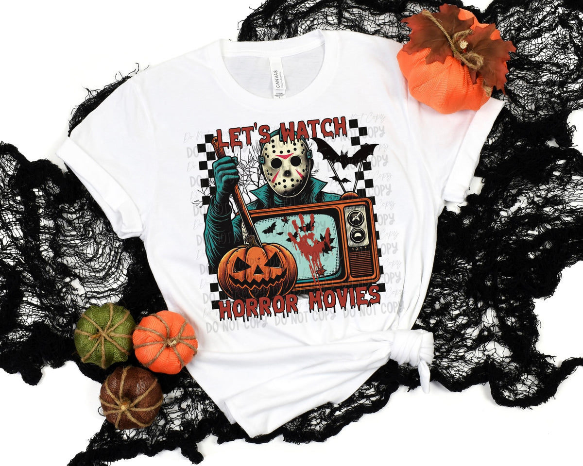 Let’s Watch Horror Movies - Jason - Tee