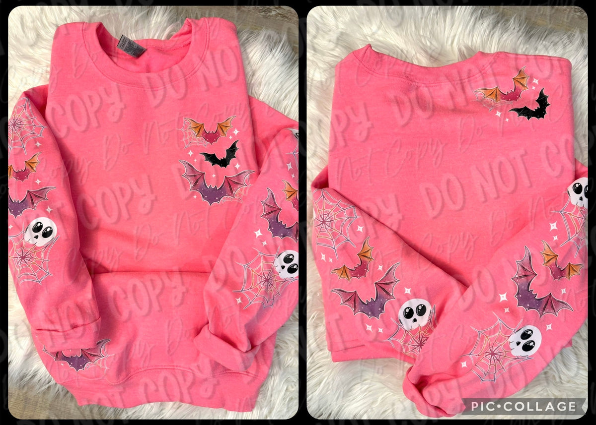 Colorful Bats With Accents - Sweatshirt