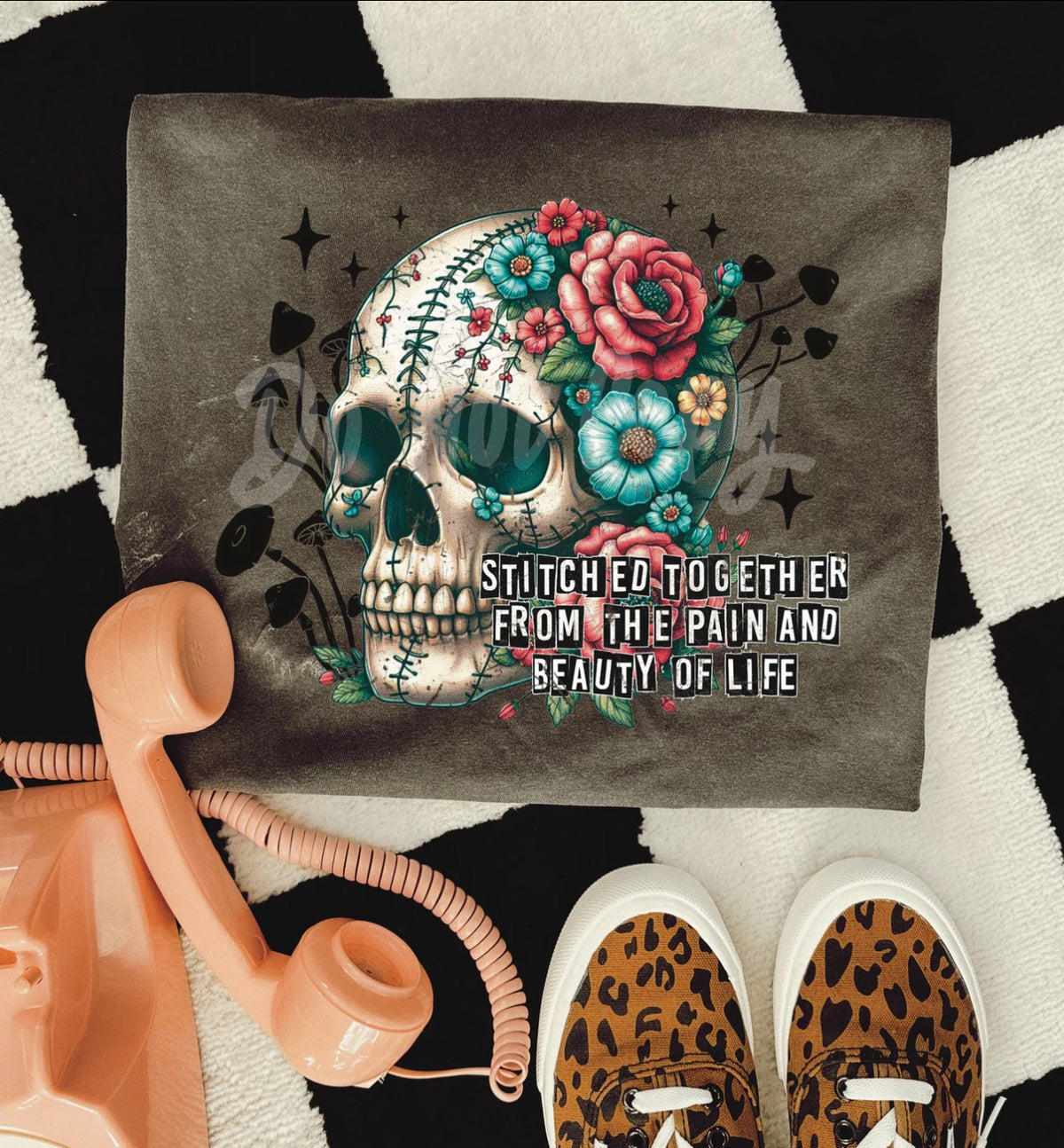 Stitched Together From The Pain And Beauty Of Life - Tee