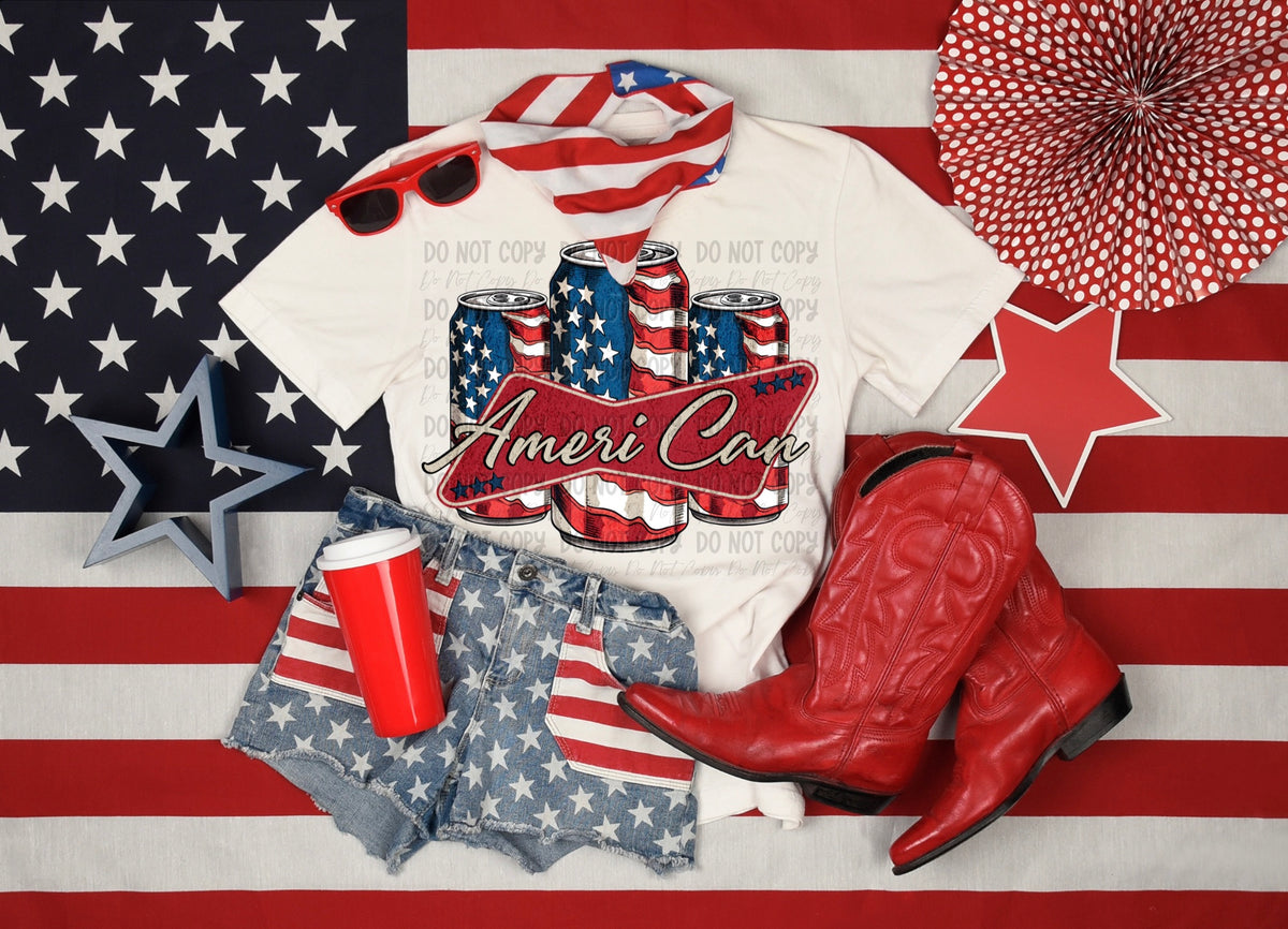 Ameri can - Tee
