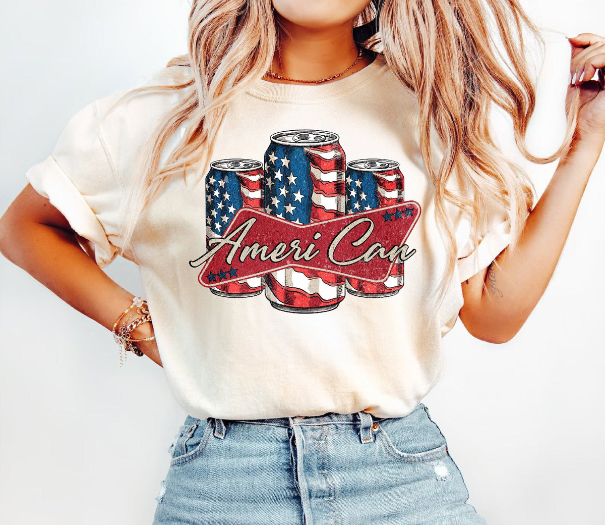 Ameri can - Tee