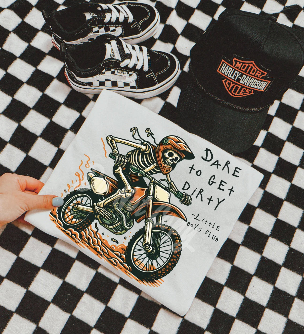 Dare To Get Dirty - Little Boys Club - Toddler & Youth