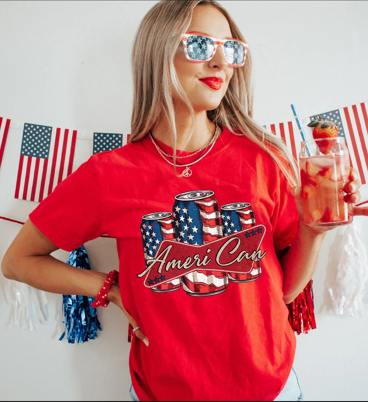Ameri can - Tee