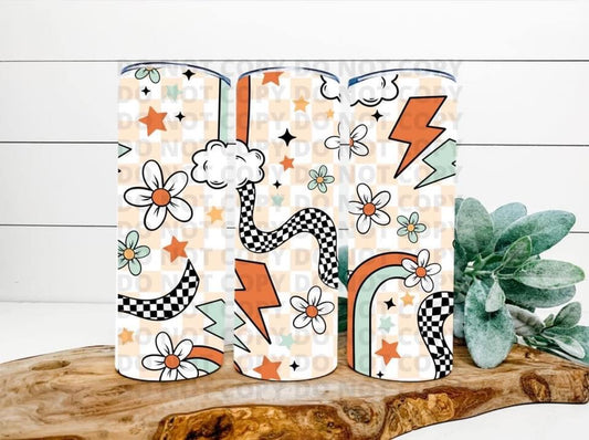 Daisy Rainbow Tumbler