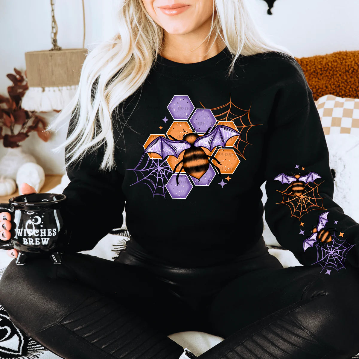 Spooky Bees - Sweatshirt Or Hoodie