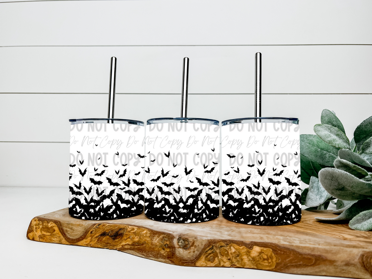 Bats - 12oz Low Ball Tumbler
