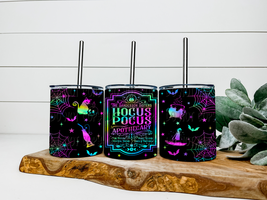 Hocus Pocus Apothecary - 12oz Low Ball Tumbler