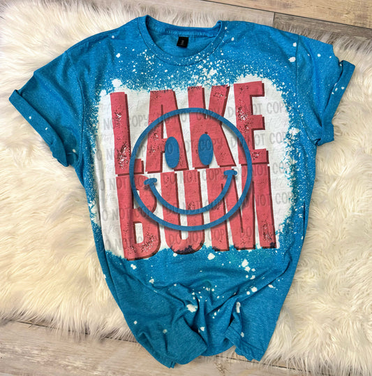 Lake Bum Bleached Tee