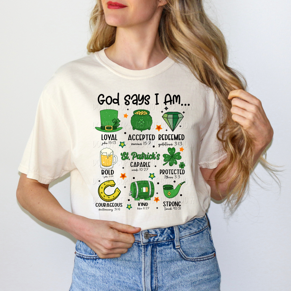 God Says I Am… St. Patrick’s Day || Tee