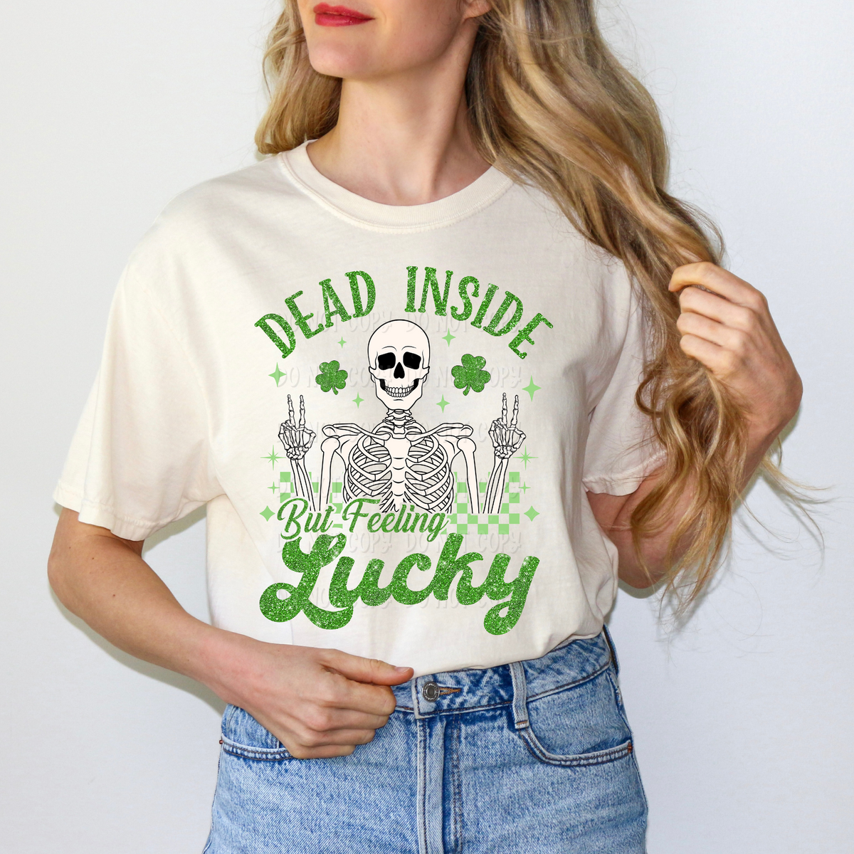Dead Inside But Feeling Lucky || Tee