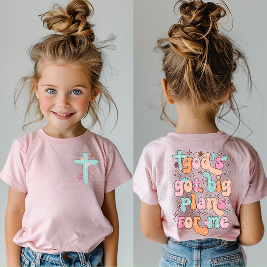 God’s Got Big Plans For Me - Toddler & Youth