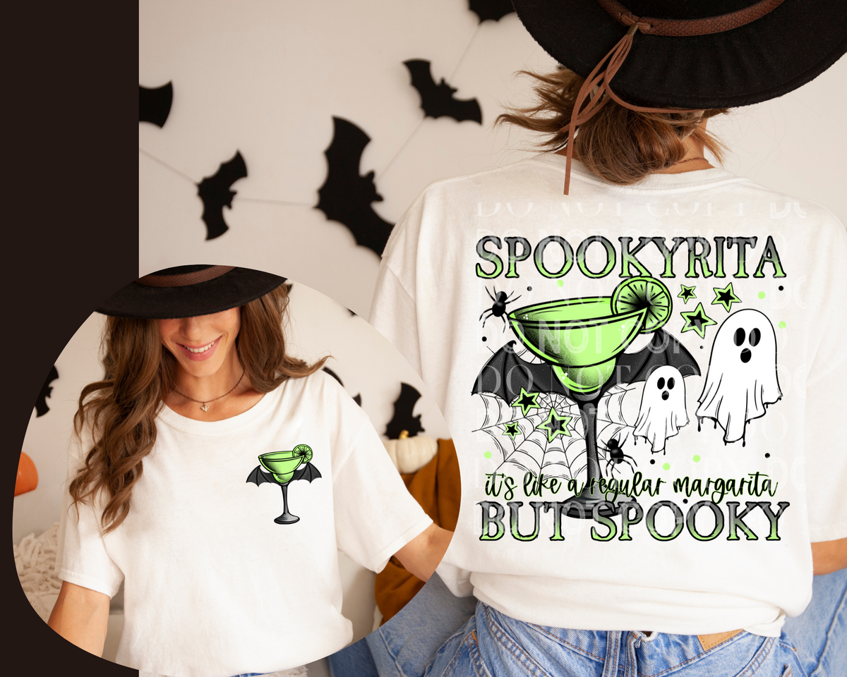 Spookyrita Tee - WITH POCKET Design