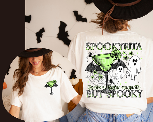 Spookyrita Tee - WITH POCKET Design