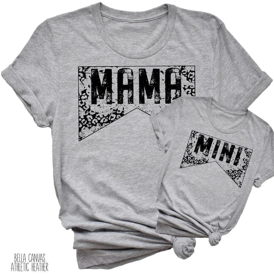 Mama Leopard Grunge (Matching Mini On Separate Listing)