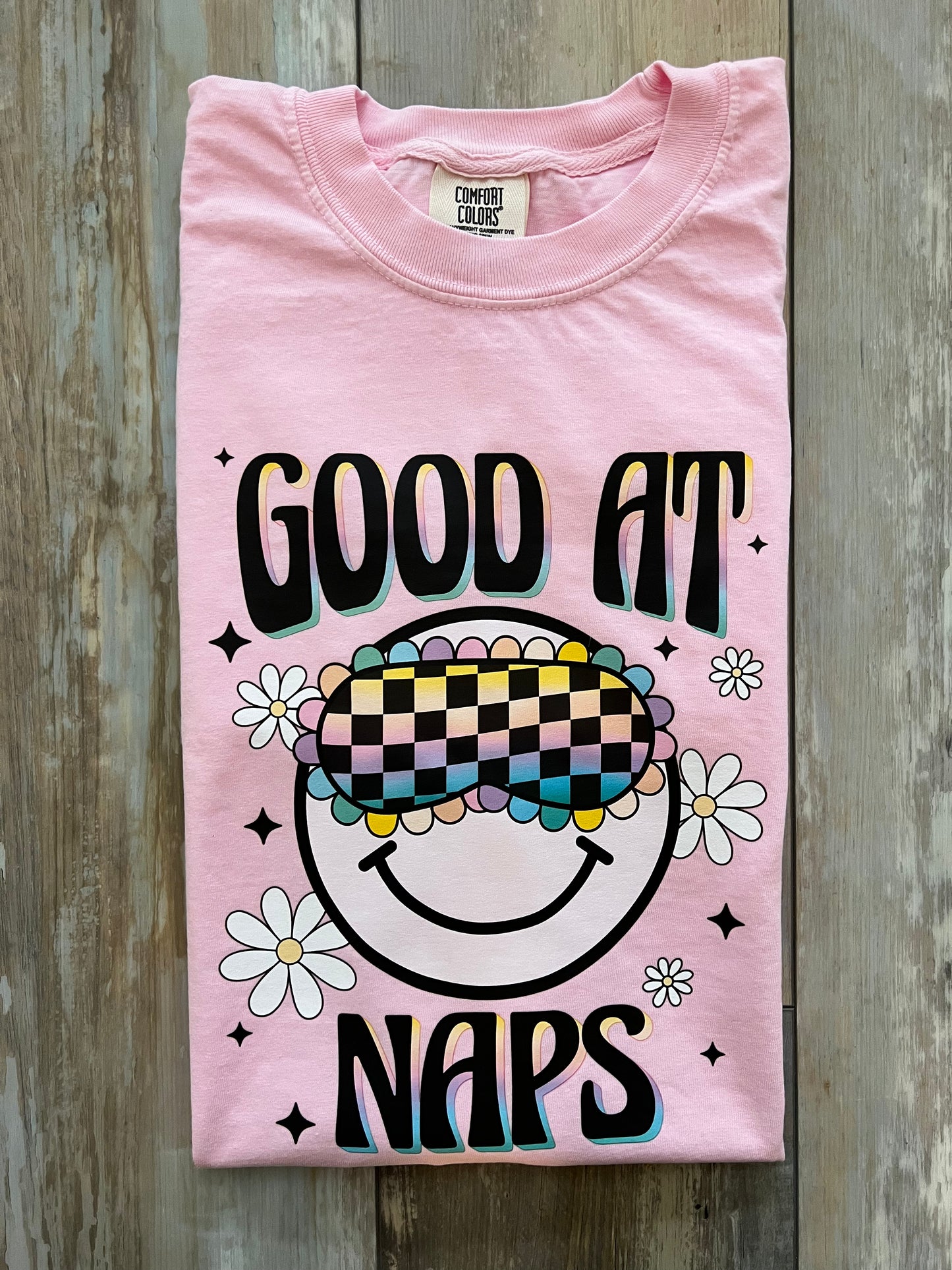Good At Naps Comfort Colors Tee