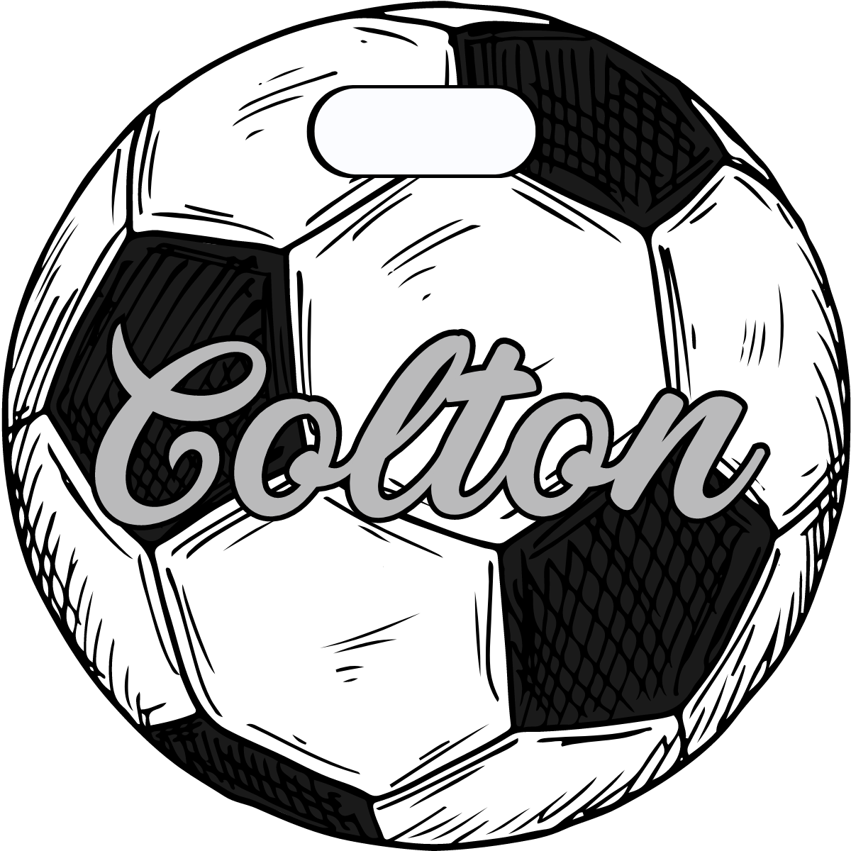 Soccer Bag Tag - Customizable