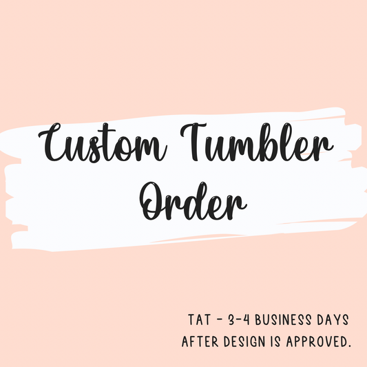 Custom Stainless Steel Tumbler