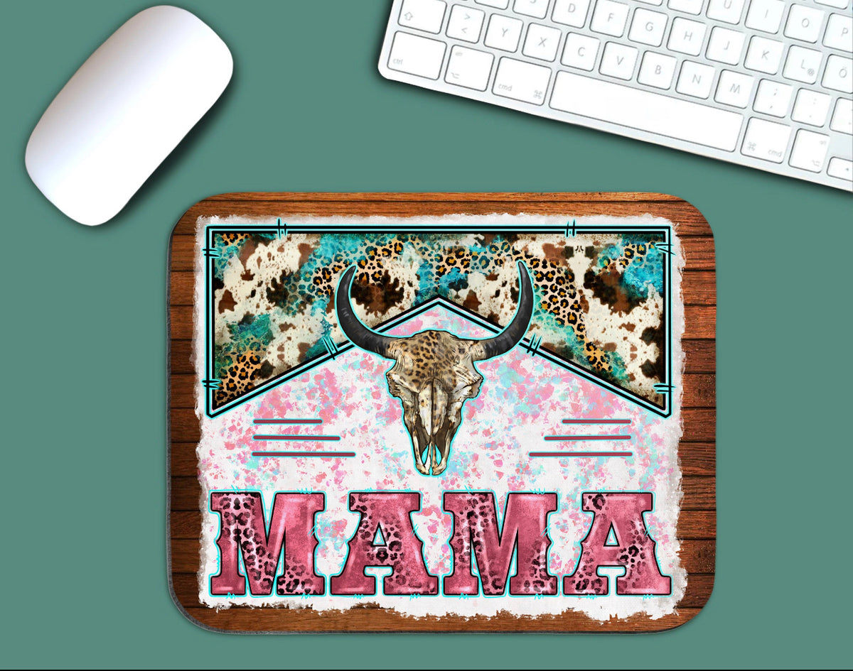 Mama Western Mouse Pad